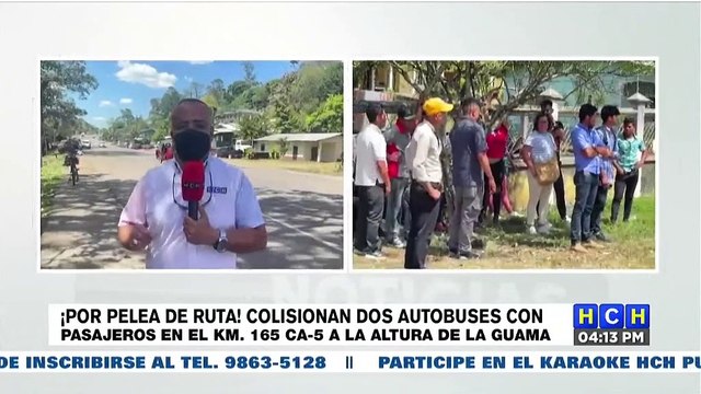 Pelea de ruta deja pérdidas materiales en la carretera al norte