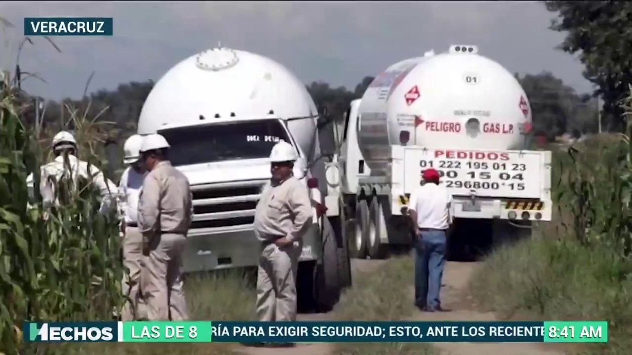 Incrementa robo de GAS LP; tan sólo en Veracruz hay más de 230 tomas clandestinas