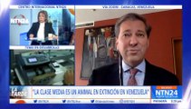 “Por primera vez el salario mínimo es más bajo que Cuba, Haití y Honduras”: economista sobre situación en Venezuela