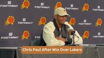 Chris Paul After Win Over Lakers