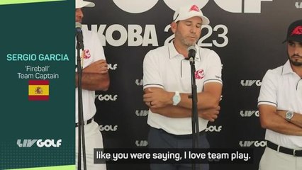 Team play is one of the reason I am here - Garcia on LIV Tour