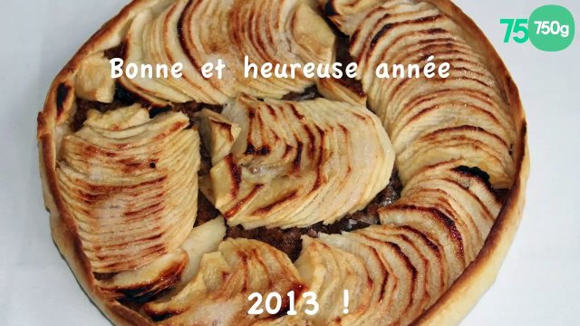 Tarte aux pommes et au pain d'épices