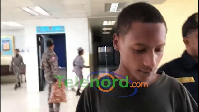 Apresan acusado de robo y quemar vehículo en SFM