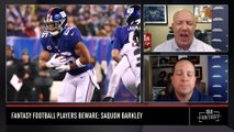 Use Caution When Drafting Saquon Barkley in Fantasy Football Leagues