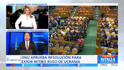 Asamblea General de la ONU adopta nueva resolución a favor de la paz en Ucrania