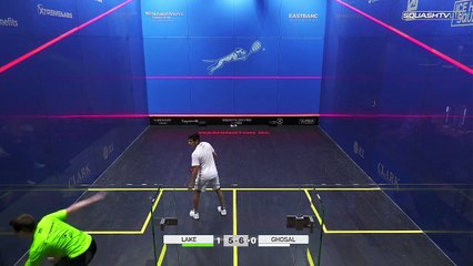 Lake v Ghosal | Squash On Fire Open 2023 | Round 2