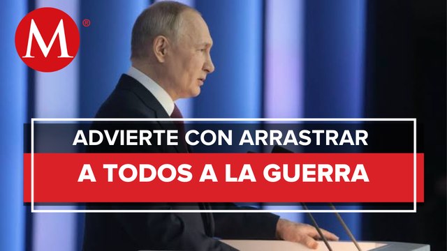 Vladimir Putin culpa a occidente de querer acabar con la invasión Rusa, Moscú cumplirá con invasión