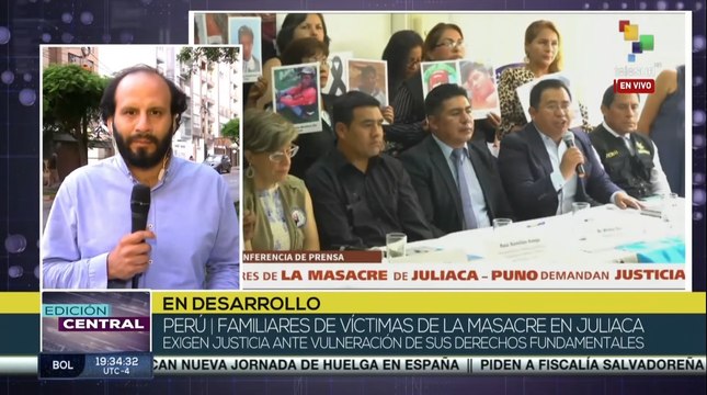 Edición Central 23-02: Familiares de víctimas de la masacre de Juliaca exigen justicia