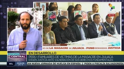 Edición Central 23-02: Familiares de víctimas de la masacre de Juliaca exigen justicia
