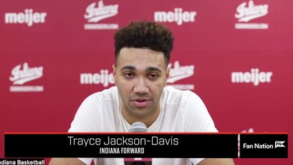 Trayce Jackson-Davis on Guarding Zach Edey