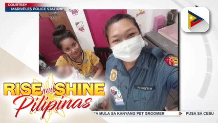 Isang pulis na nagpa-breastfeed sa isang sanggol sa Mariveles, Bataan, hinangaan ng mga netizen