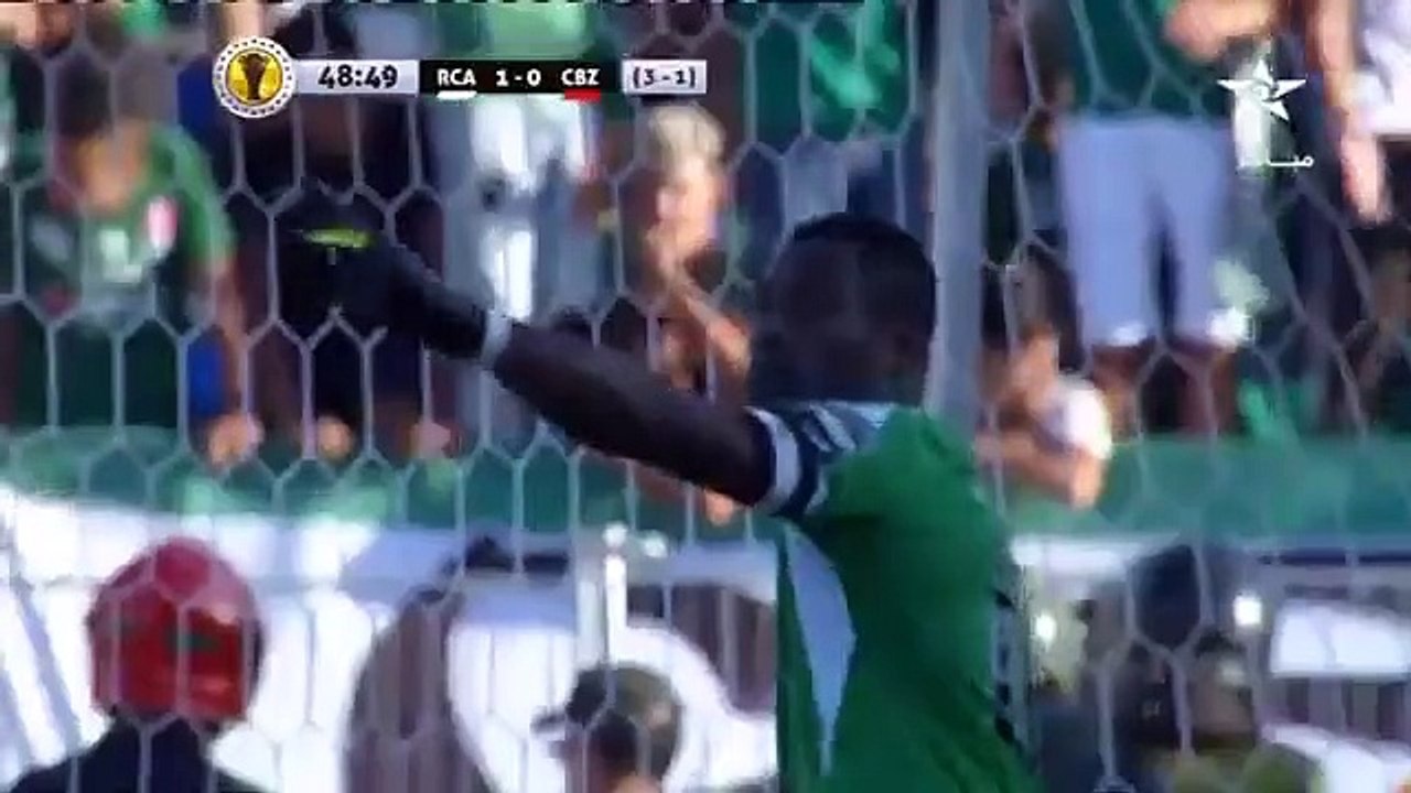 الرجاء الرياضي- كارا برازفيل اياب ربع نهائي كاس الكاف الشوط الثاني