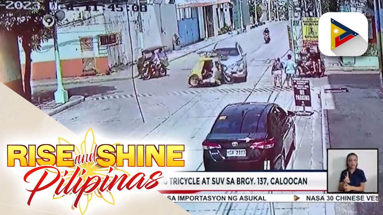 2, patay sa banggaan ng tricycle at SUV sa Brgy. 137 sa Caloocan; driver ng SUV, isang 18-anyos na estudyante