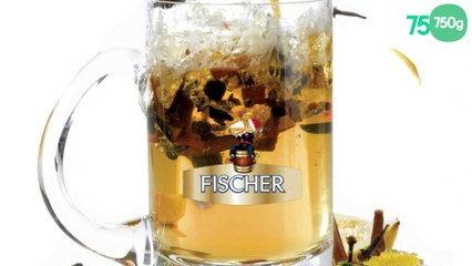 Fischer bière chaude
