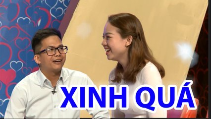 Chàng trai găp bạn gái XINH NHƯ HOA liền tiến đến BẤM NÚT HẸN HÒ không suy nghĩ