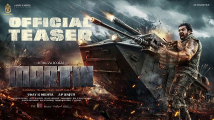 #Martin | Teaser [4K] | Dhruva Sarja | AP Arjun | Uday K Mehta