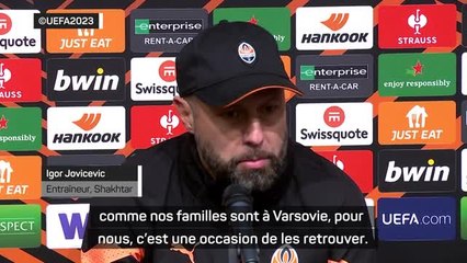 16es - Jovicevic : “Jouer les matches de Coupe d’Europe nous permet de voir nos familles”