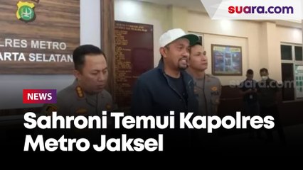 Temui Kapolres Metro Jaksel, Sahroni Minta Kasus Penganiayaan Mario Dandy Diusut Serius