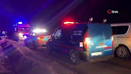 Aracın çarpmasıyla 25 metre sürüklendi