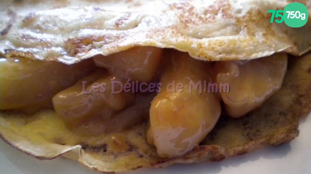 Crêpes gourmandes aux pommes