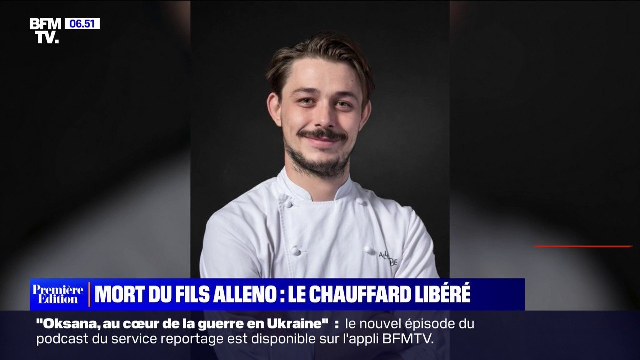 Le chauffard responsable de la mort d'Antoine Alléno, le fils du chef étoilé Yannick Alléno, a été remis en liberté
