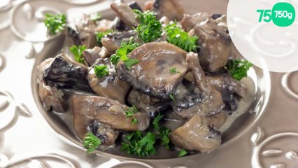 Mijoté de champignons de Paris