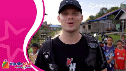 Intip Petualangan Kristian Hansen, Selebgram asal Denmark Menjajal Sungai Amandit di Kalsel