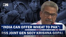 Headlines: India can offer Wheat to Pakistan, Says RSS Joint General Secy Krishna Gopal | Inflation