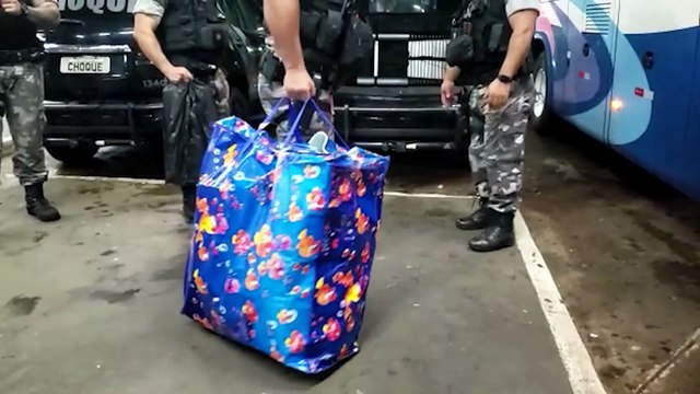 Choque apreende grande quantidade de mercadorias de descaminho na rodoviária de Cascavel