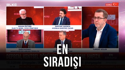 En Sıradışı - Turgay Güler | Hasan Öztürk | Mahmut Övür | Emin Pazarcı | Gaffar Yakınca | 23 Şubat 2023