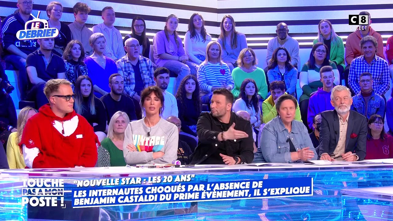Benjamin Castaldi était un brin agacé jeudi soir dans "Touche pas à mon poste" à l'évocation de la "Nouvelle Star".