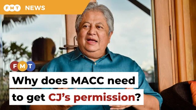 Why does MACC need CJ’s permission to probe judges, asks Zaid