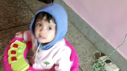 ঠান্ডার সময় তাও বেবিকনের স্নান করতে কি আরাম লাগছে-Babycon is now running around fearlessly - Baby con - Baby con vlog