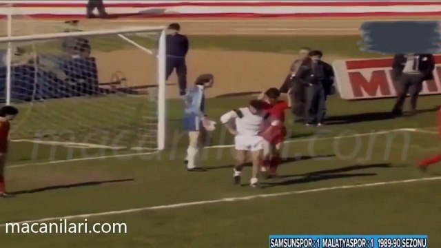 Samsunspor 1-1 Malatyaspor [HD] 18.03.1990 - 1989-1990 Turkish 1st League Matchday 25
