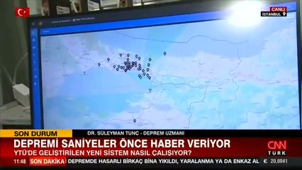 Depremi önceden tespit eden sistem tanıtıldı