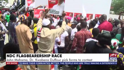 The Big Stories || NDC Flagbearership Race: John Mahama, Dr Kwabena Duffuor pick forms to contest ||