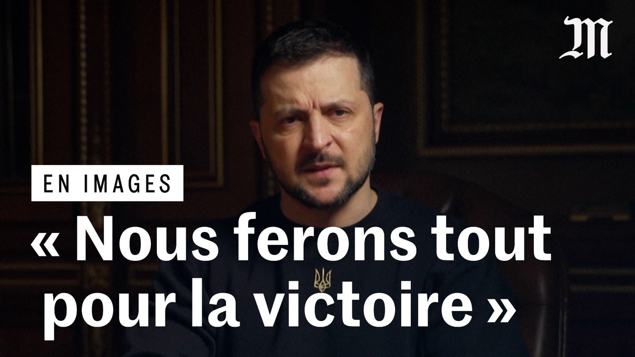 «Nous ferons tout pour remporter la victoire» affirme Volodymyr Zelenski dans un discours adressé aux Ukrainiens