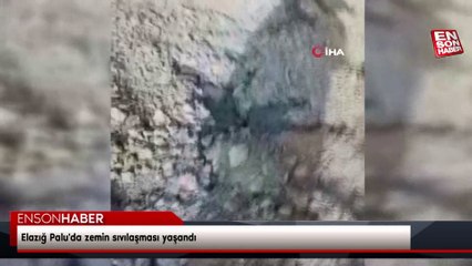 Elazığ Palu'da zemin sıvılaşması yaşandı