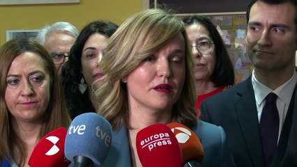 Pilar Alegría lamenta el caso de las gemelas de Sallent