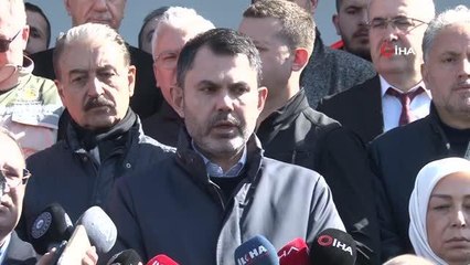 Bakan Kurum: "Bugüne kadar 1 milyon 316 bin binamızın incelenmesi tamamlanmıştır. Malatya nezdinde baktığımızda yüzde 80 seviyesine gelmiştir"