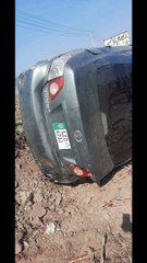 میانوال رانجھا کے قریب تیز رفتار کار اور موٹرسائیکل میں خوفناک تصادم کے نتیجے میں موٹرسائیکل سوار 2 افراد جاں بحق۔