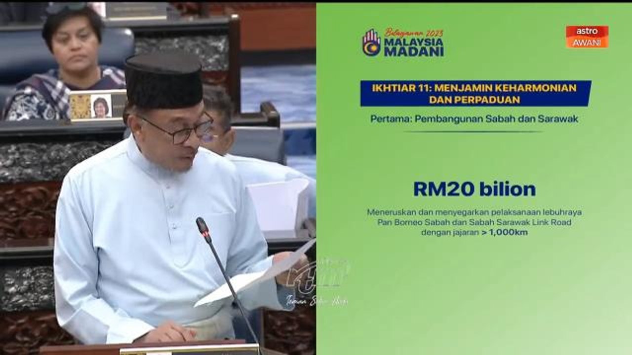 Kerajaan komited segera Pan Borneo Sabah, Sabah dan Sarawak Link Road