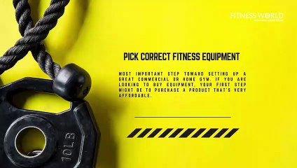 How to Find Best  Affordable Gym Equipment - Fitnessworld