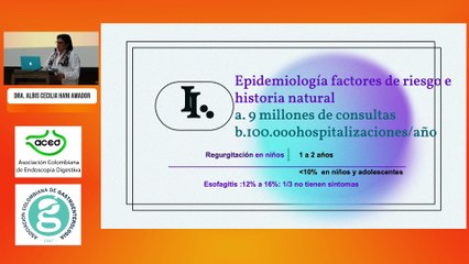ERGE y Barrett, Esofagitis eosinofílica.  Dra. Albis Cecilia Hani Amador.
