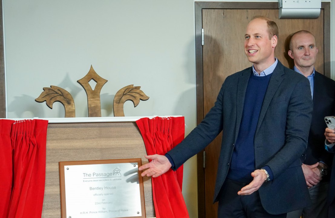 Prince William vows to end homelessness