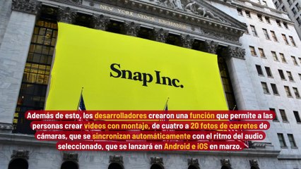 Download Video: Snapchat agrega más herramientas de audio