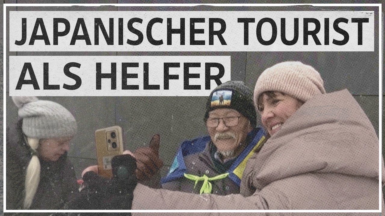 „Ich liebe die Ukraine': Japanischer Tourist lebt seit einem Jahr in Charkiw, um zu helfen