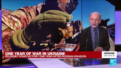 On Russian invasion anniversary, Zelensky eyes 'victory this year'