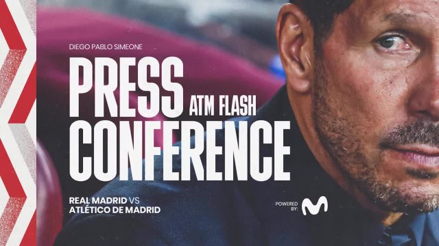 REAL MADRID - ATLÉTICO | Rueda de prensa de SIMEONE | Diario AS