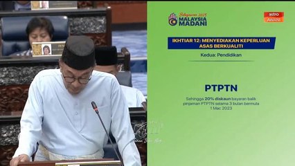 Kerajaan bersetuju beri diskaun bayaran balik pinjaman PTPTN